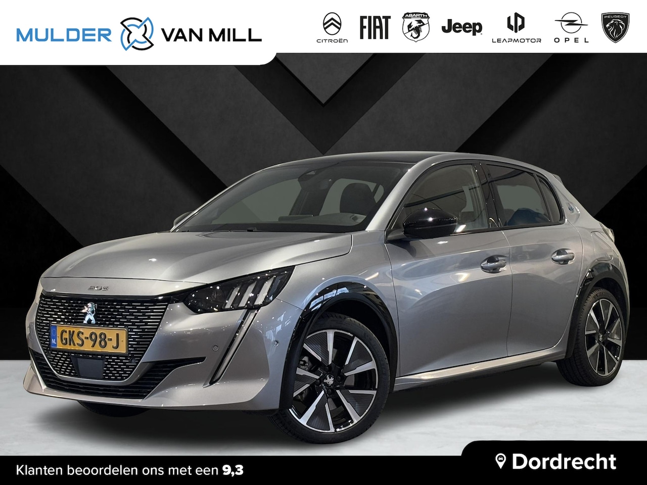 Peugeot e-208 - 5-deurs GT-Line EV 3-FASEN 50kWh 136pk AUTOMAAT | PANODAK | KEYLESS ENTRY | STOELVERW. | A - AutoWereld.nl