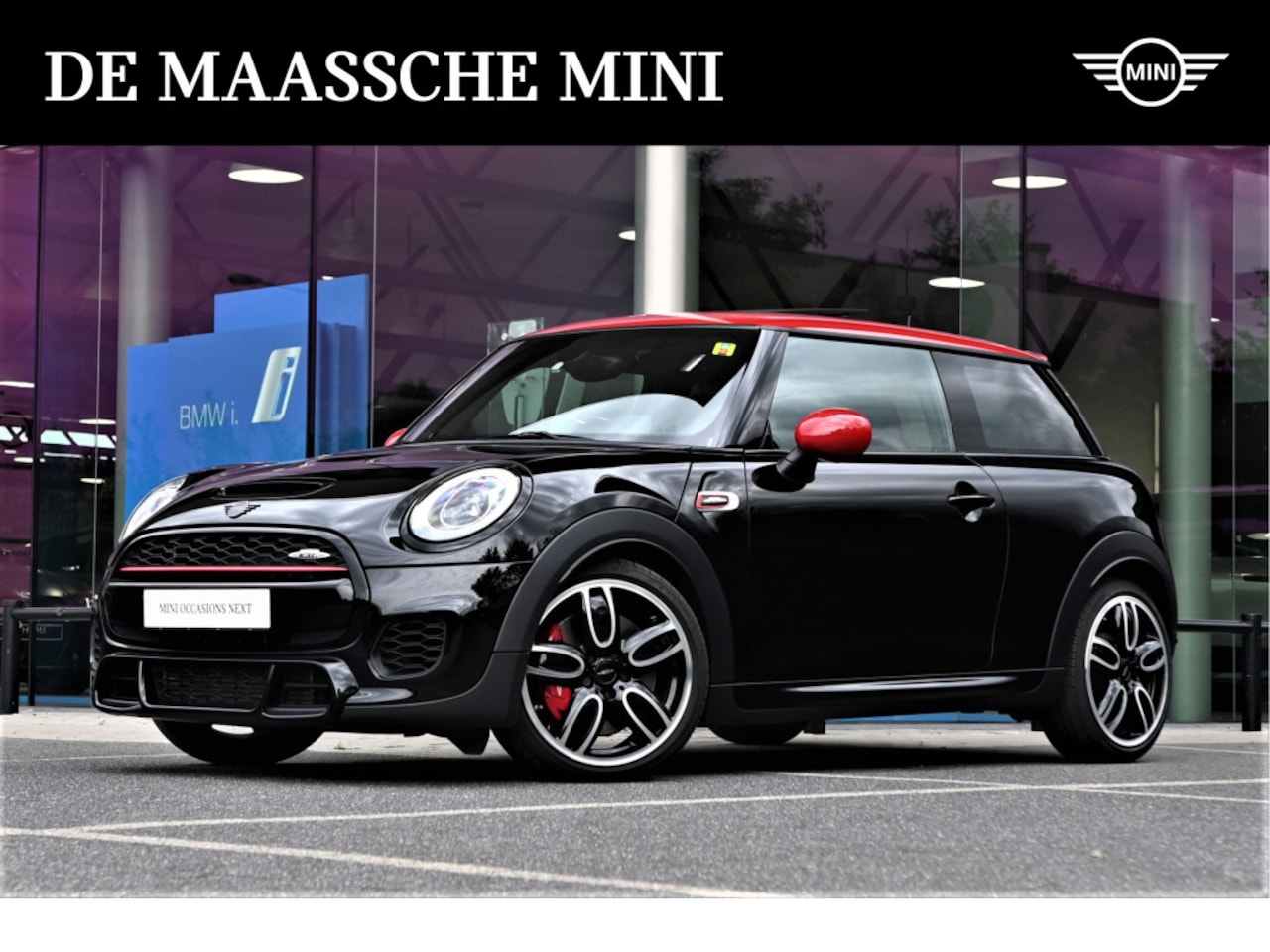 MINI John Cooper Works - Hatchback Chili Automaat / Panoramadak / Achteruitrijcamera / JCW Sportstoelen / Head-Up / - AutoWereld.nl