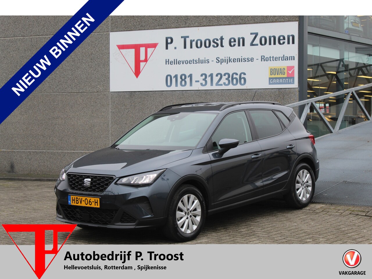 Seat Arona - 1.0 EcoTSI Style Automaat/Virtual cockpit/Lage kilomterstand/Parkeersensoren/Lane assist/C - AutoWereld.nl