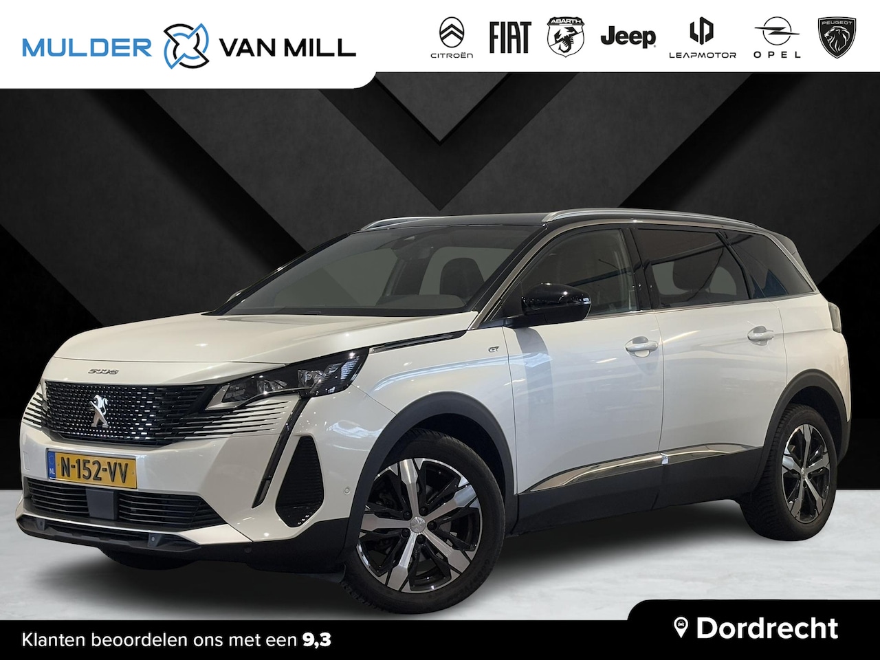 Peugeot 5008 - SUV GT 1.2 PureTech 130pk H6 | NAVI | TREKHAAK | KEYLESS ENTRY | CAMERA | ADAPTIVE CRUISE - AutoWereld.nl