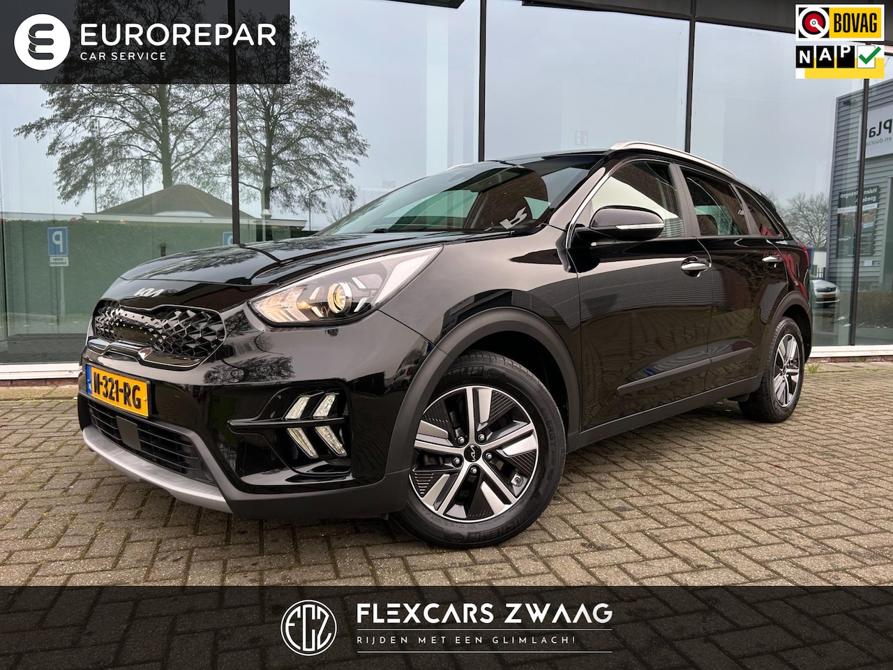 Kia Niro - 1.6 GDi Hybrid DynamicLine - Automaat - Navi - Parkeerhulp - Climate - Org.NL - AutoWereld.nl