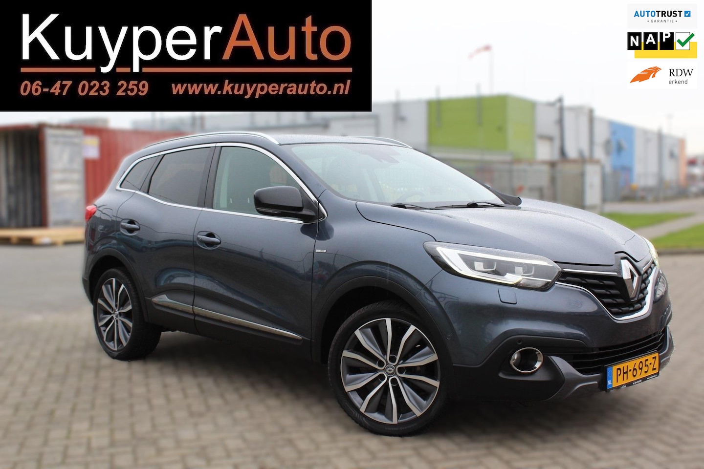 Renault Kadjar - 1.2 TCe Bose CAMERA TREKHAAK SENSOREN MULTIMEDIA CLIMA KEY LESS - AutoWereld.nl