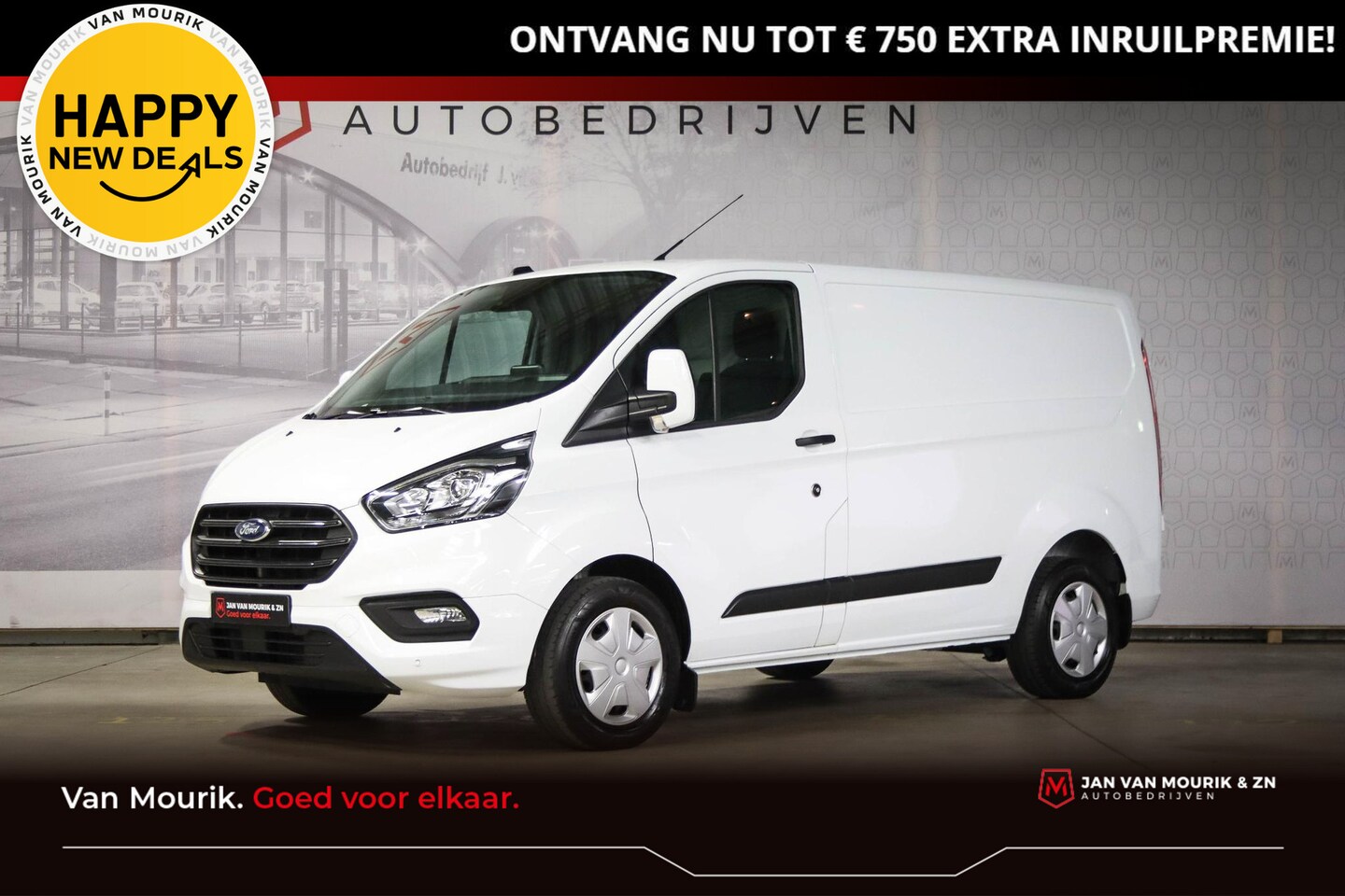 Ford Transit Custom - 320 2.0 TDCI L1H1 Limited | AIRCO | CRUISE | NAVIGATIE | DAB | APPLE | CAMERA - AutoWereld.nl