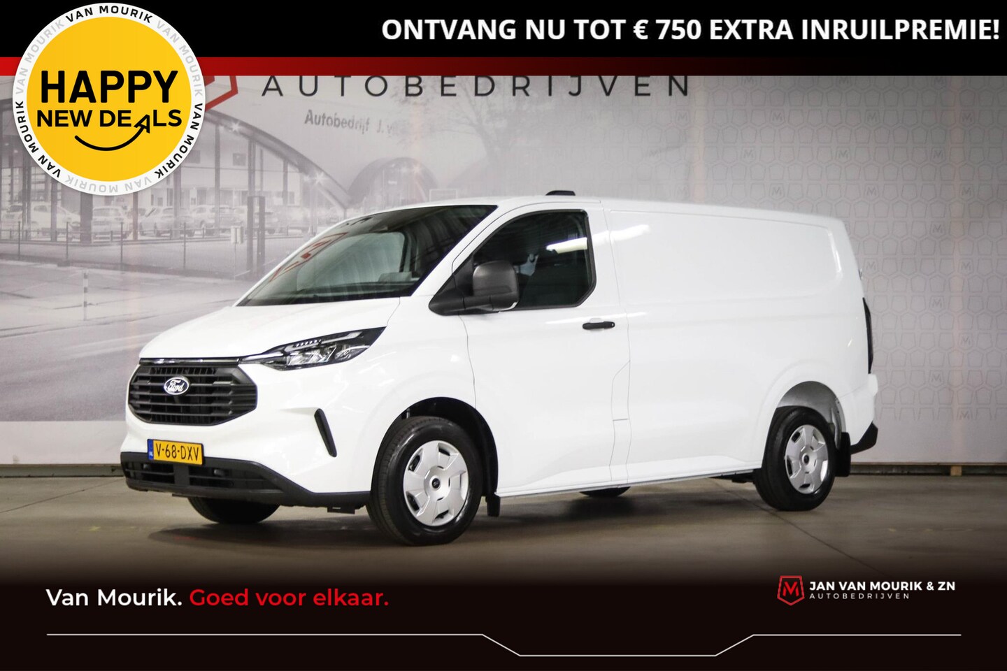 Ford Transit Custom - 300 2.0 TDCI L1H1 Trend | NIEUW | ZICHT / DRIVER ASSISTANCE- PACK | LED | DAB | APPLE | CA - AutoWereld.nl