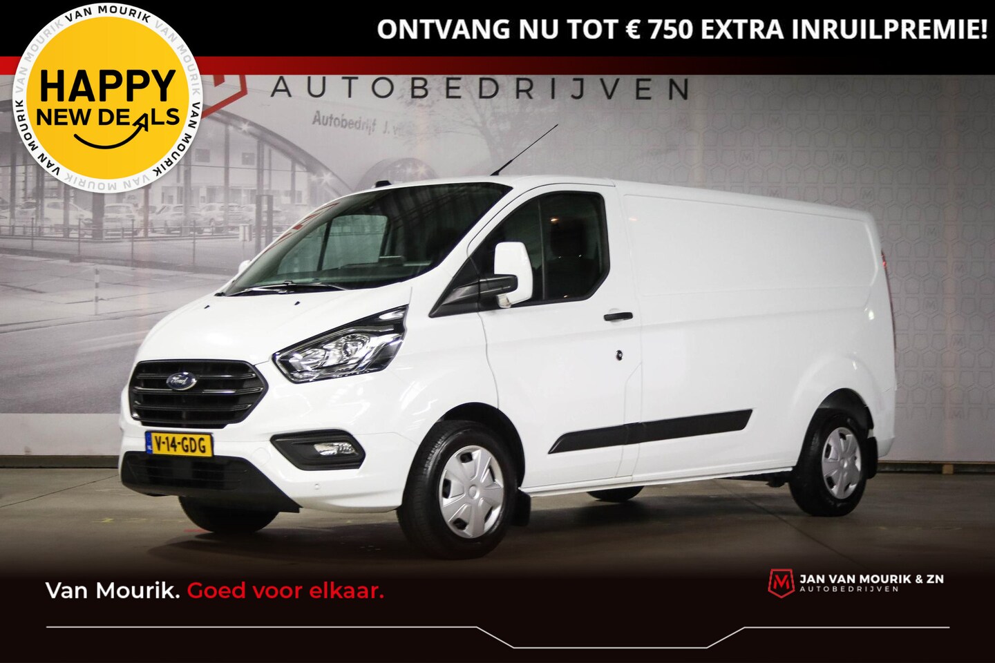 Ford Transit Custom - 320 2.0 TDCI L2H1 Trend | DRIVER ASSISTANCE / SAFETY COMFORT / NAVI- PACK | AIRCO | CRUISE - AutoWereld.nl