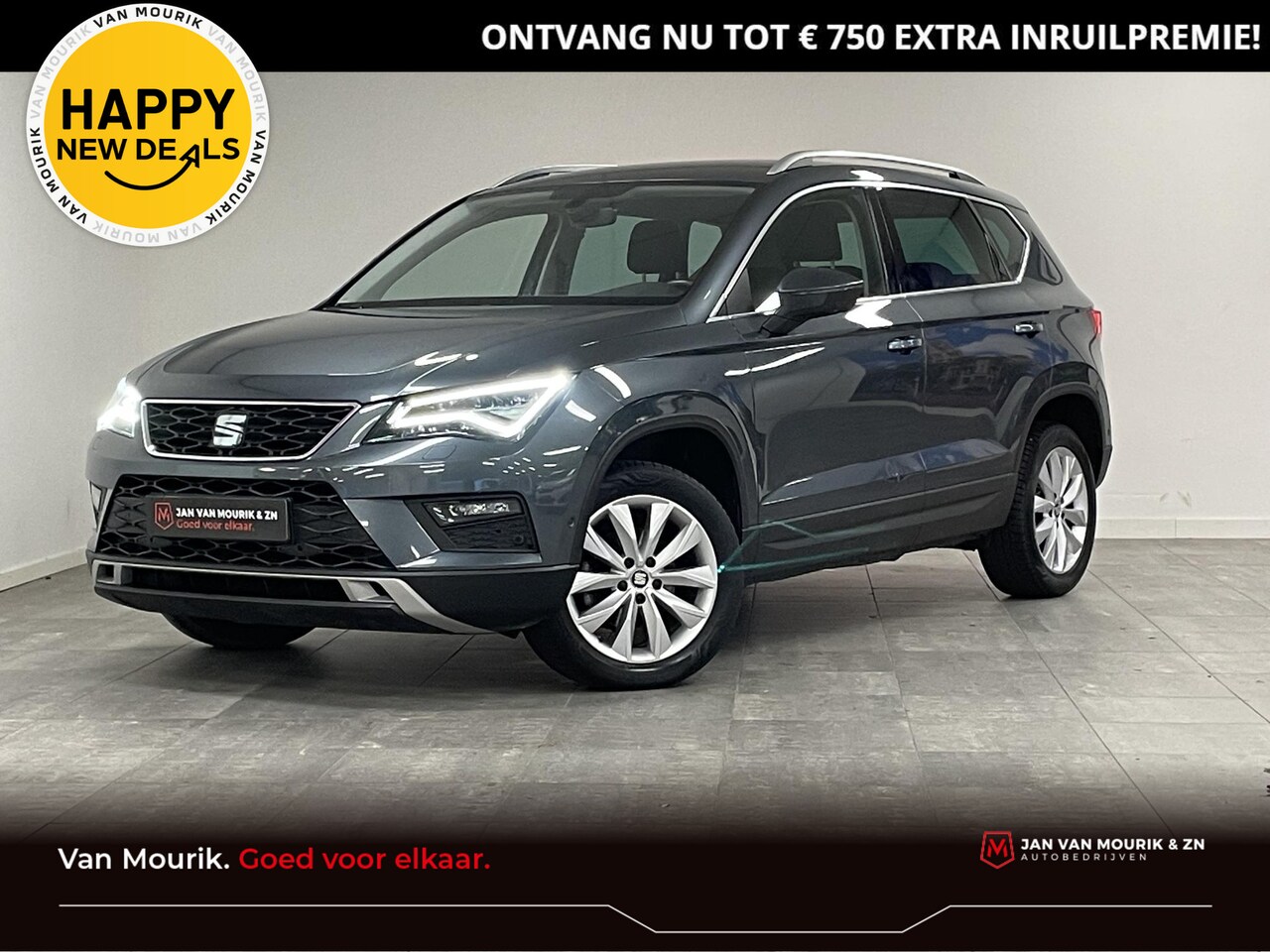 Seat Ateca - 1.5 TSI DSG Style Business Intense | Navigatie | Achteruitrijcamera | Stoelverwarming | Tr - AutoWereld.nl