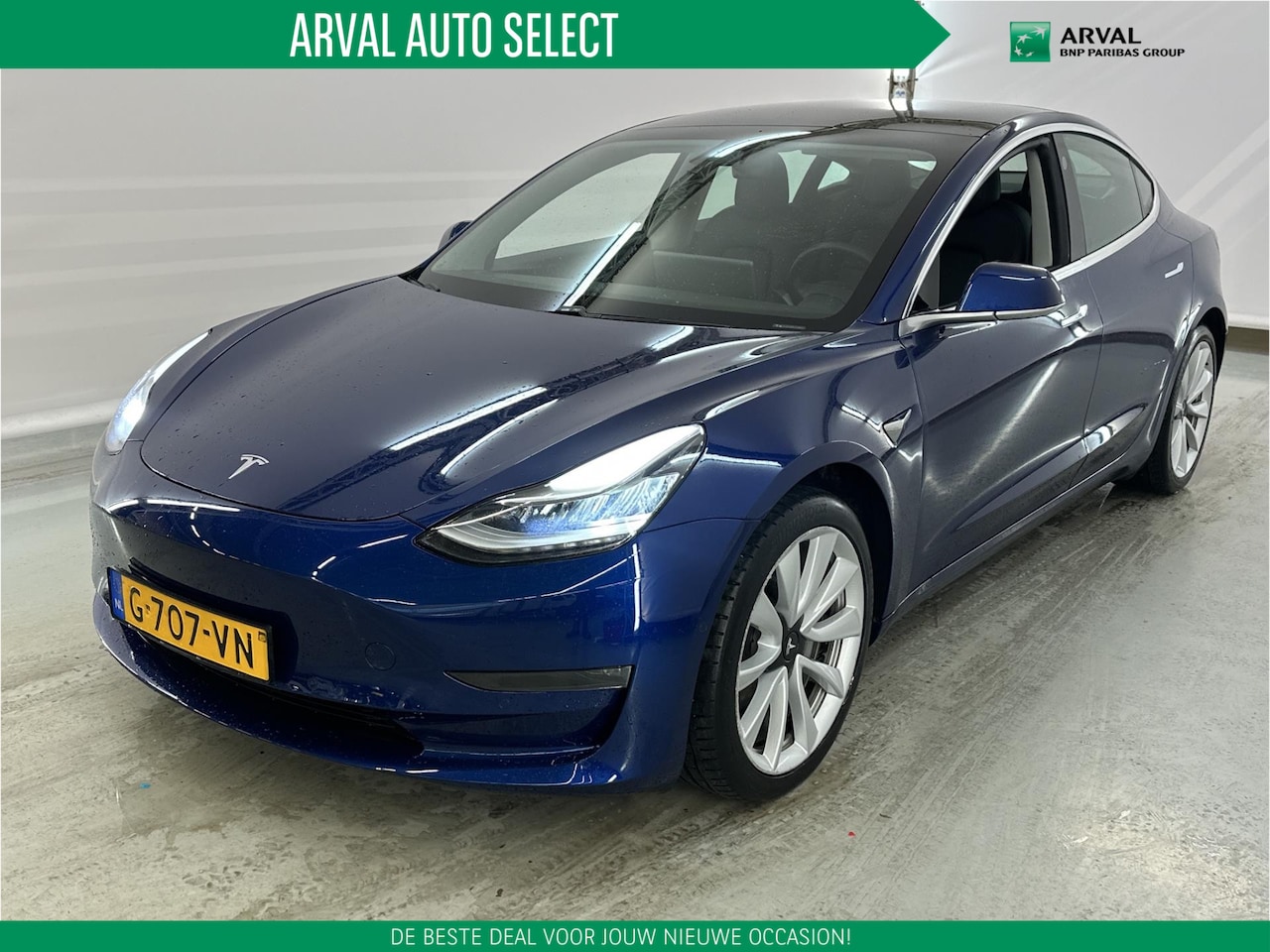 Tesla Model 3 - Long Range RWD Long Range AWD 75 kWh 351pk | Trekhaak 1.000kg | 19" Velgen | Autopilot | Zwart interieur - AutoWereld.nl