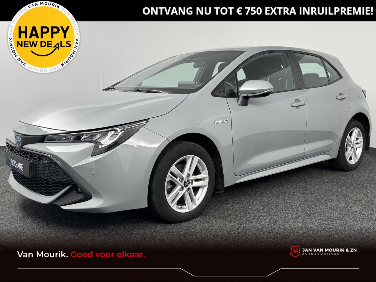 Toyota Corolla - 1.8 Hybrid Active | Navigatie | Parkeersensoren - AutoWereld.nl