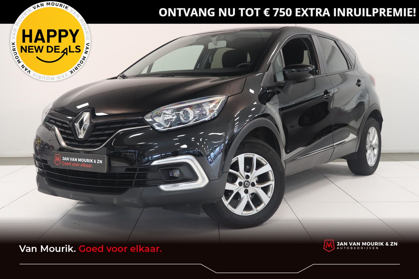 Renault Captur - TCe 90 Limited | Navigatie | Parkeersensoren | Keyless | - AutoWereld.nl