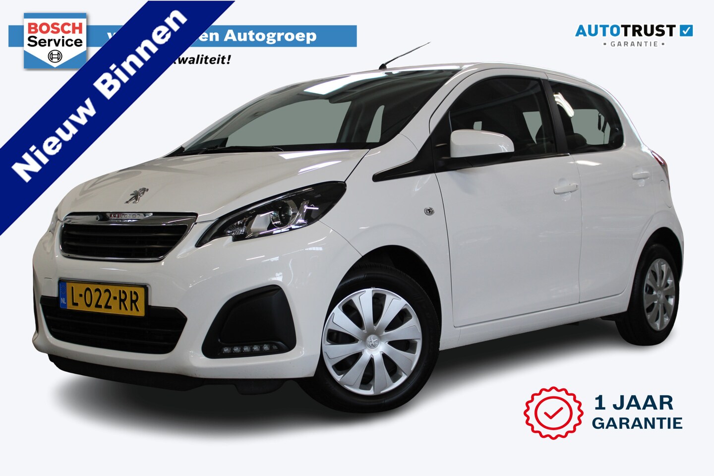 Peugeot 108 - 1.0 e-VTi Active | Incl. 12 maanden garantie | 1ste eigenaar | Apple carplay|Android auto - AutoWereld.nl