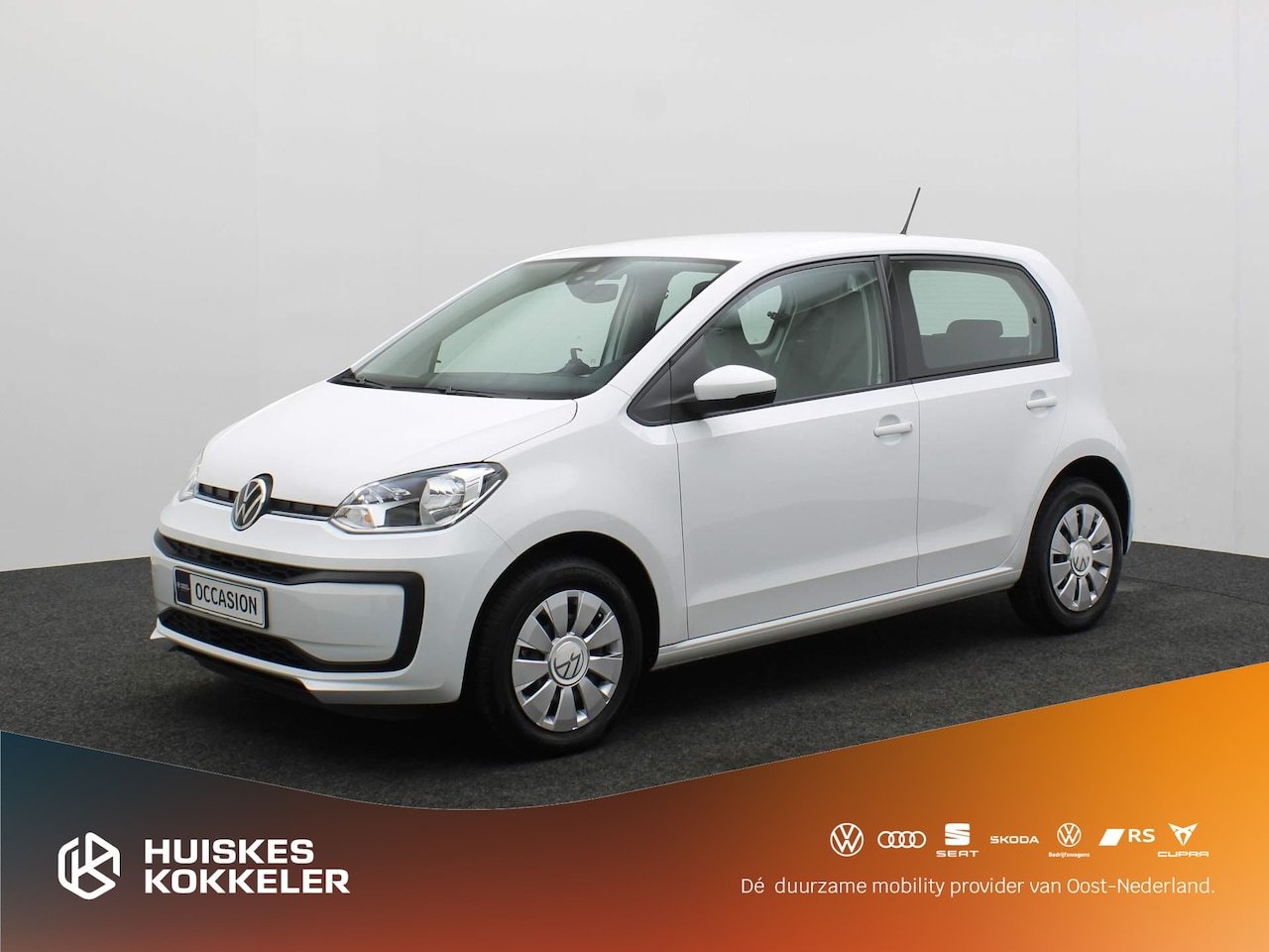 Volkswagen Up! - Move up 1.0 MPI 65pk Bluetooth, Airco, Radio, DAB, Elektrische ramen voor, LED dagrijverli - AutoWereld.nl