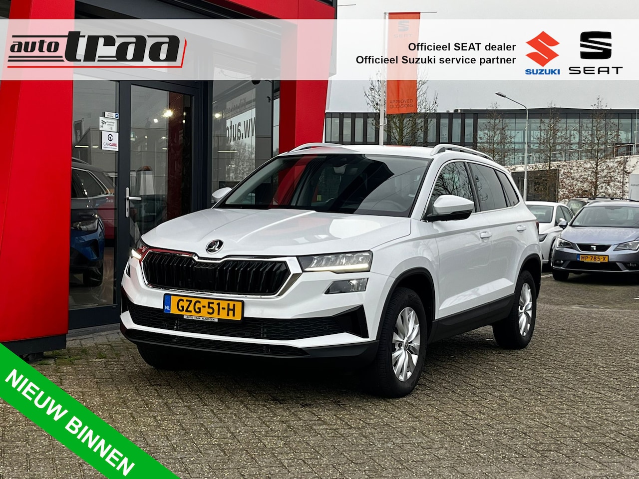 Skoda Karoq - 1.5 TSI ACT Business Edition / AUTOMAAT / RIJKLAAR / CAMERA / - AutoWereld.nl