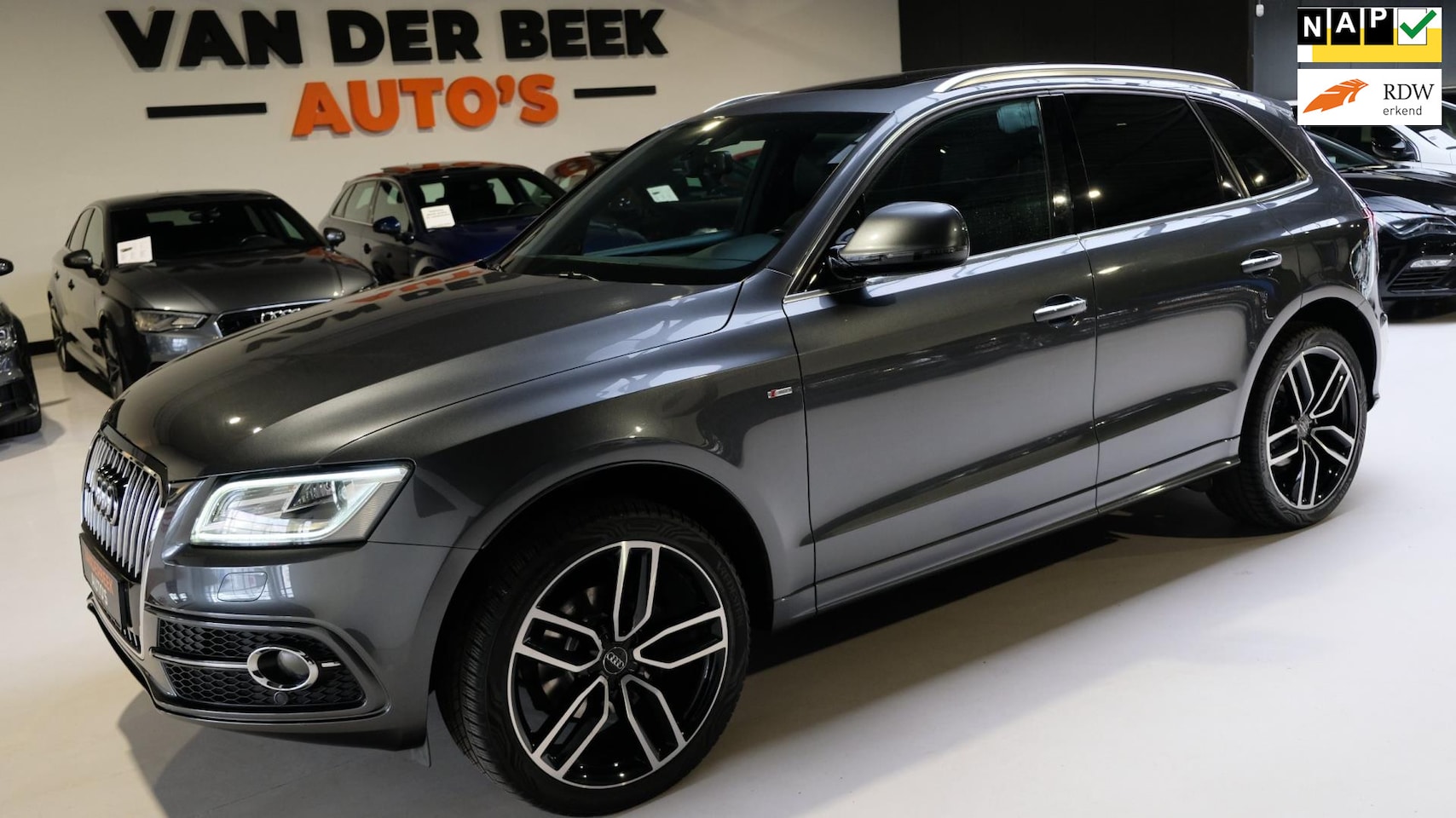 Audi Q5 - 2.0 TFSI quattro Sport Edition 225PK ACC|B&O|PANO - AutoWereld.nl