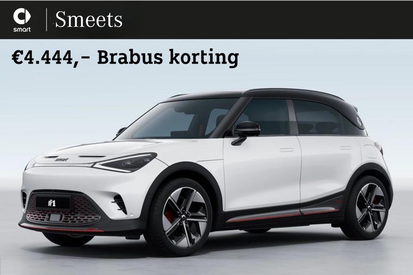 Smart #1 - BRABUS 66kWh BRABUS 66 kWh - AutoWereld.nl