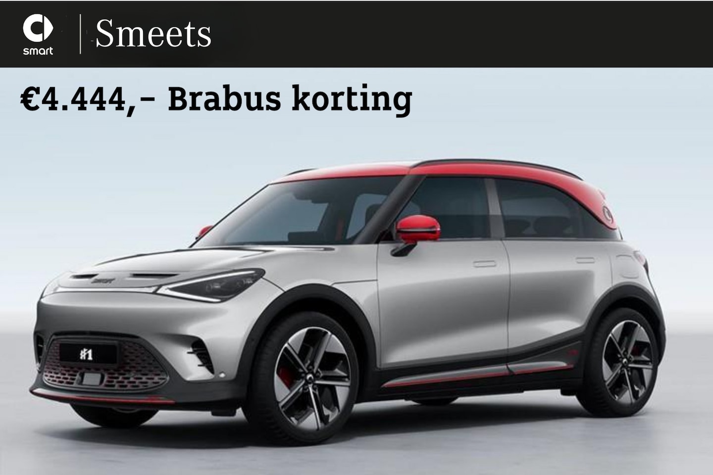 Smart #1 - BRABUS 66kWh BRABUS 66 kWh - AutoWereld.nl