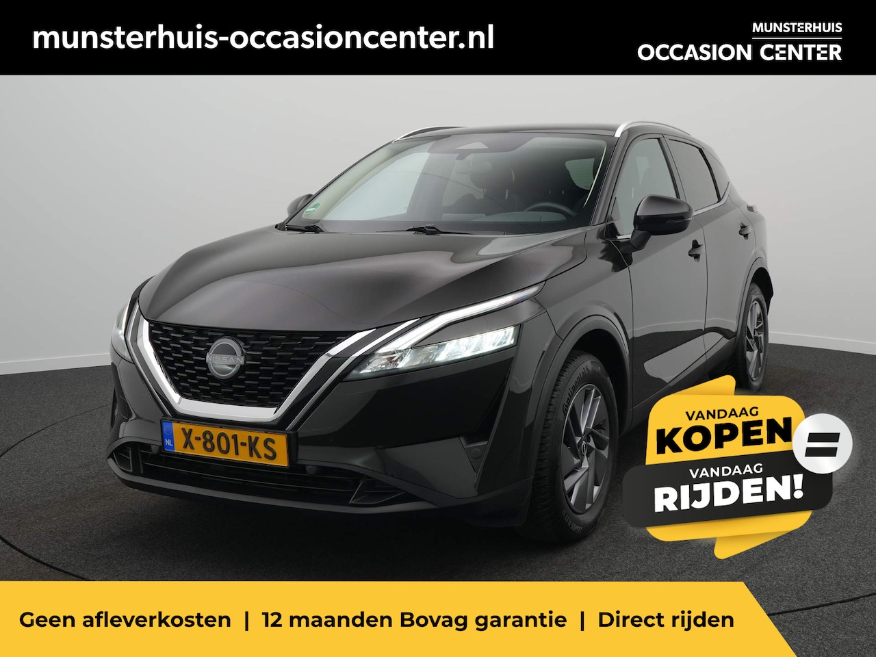 Nissan Qashqai - 1.3 MHEV Xtronic Acenta - Allseason banden - Trekhaak - Achteruitrijcamera - AutoWereld.nl