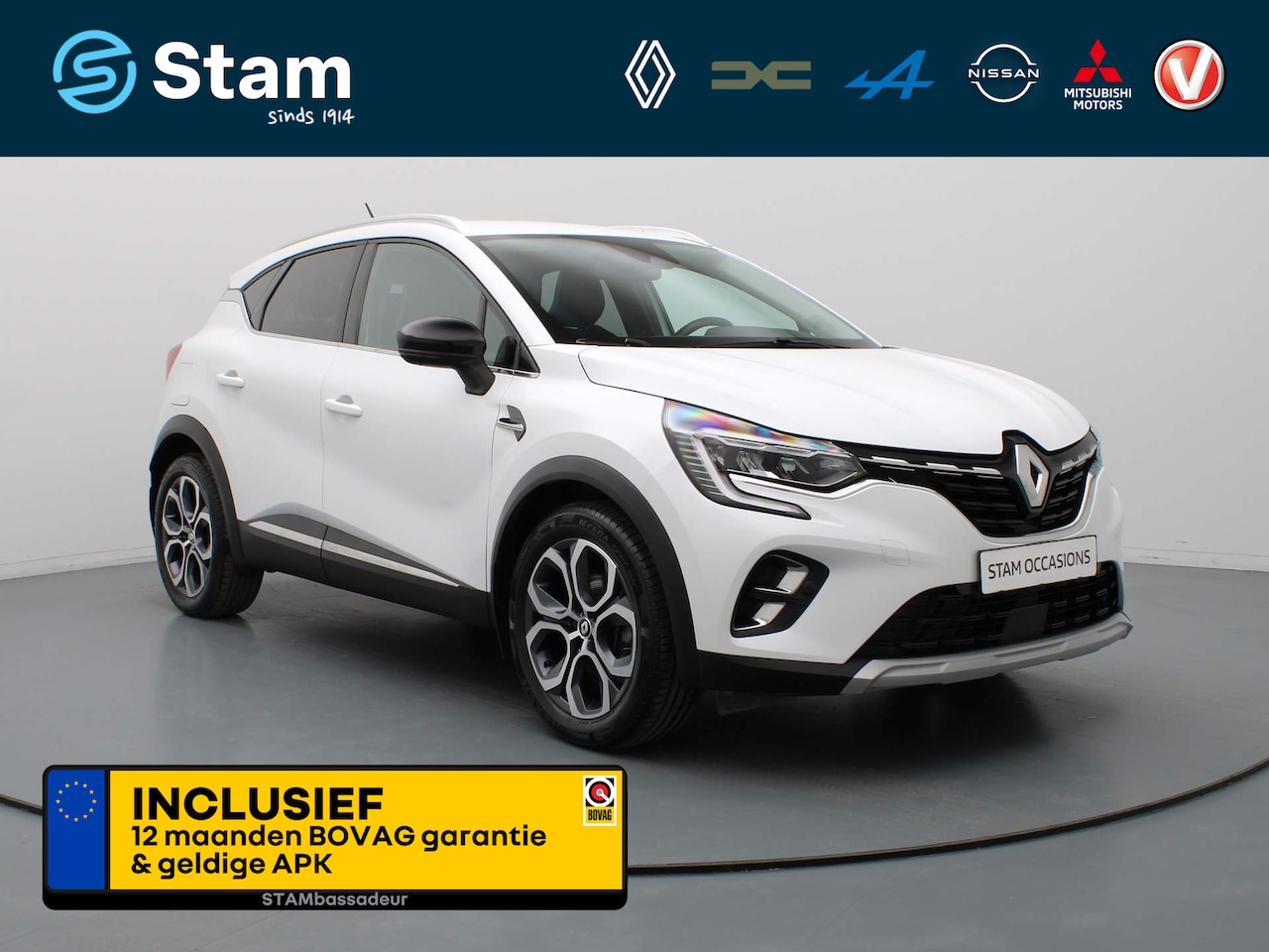 Renault Captur - E-Tech Plug-in Hybrid 160pk Intens Camera | Climate | Navi | Parksens. | Stoelverwarming - AutoWereld.nl