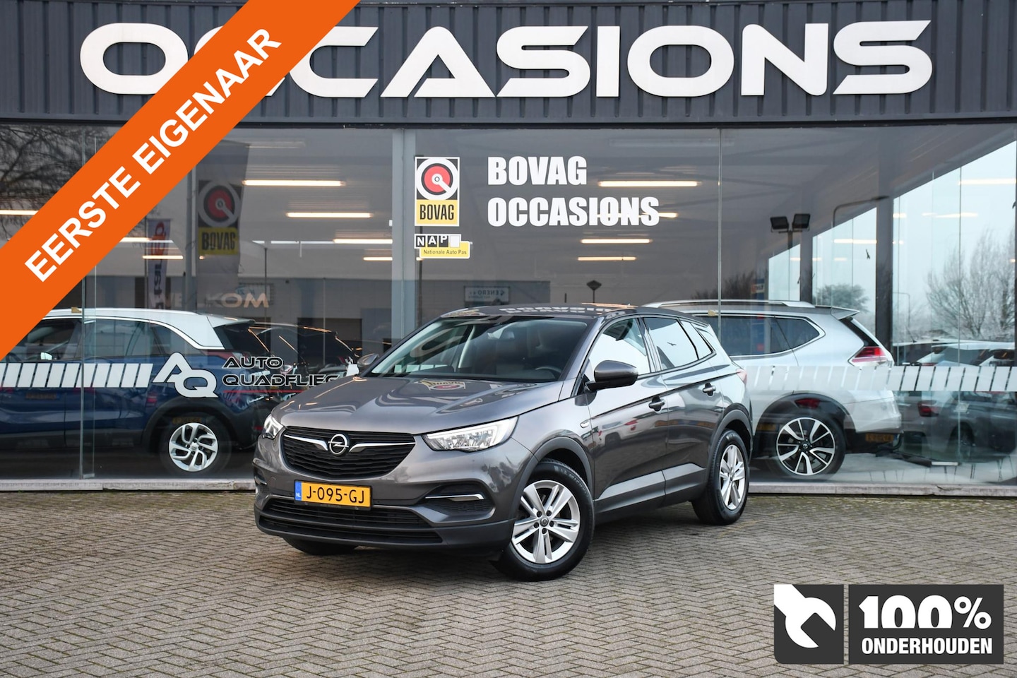 Opel Grandland X - 1.2 Turbo Buss. Edition 1 EIGENAAR/ APPLE CARPLAY - AutoWereld.nl