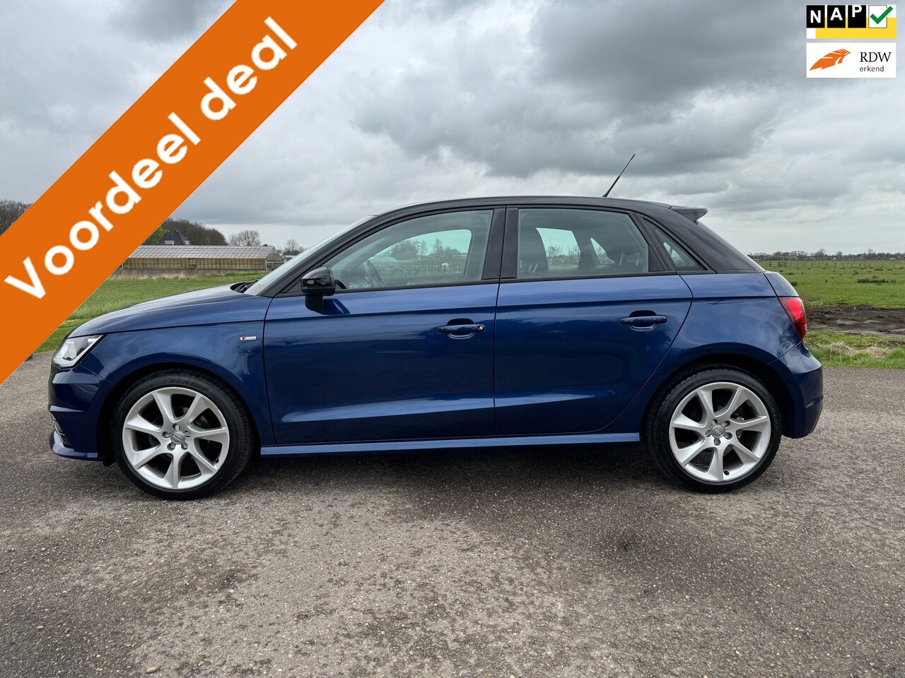 Audi A1 Sportback - 1.0 TFSI Adrenalin 5DRS NAVI HALF-LEDER AIRCO NAP GOED ONDERHOUDEN - AutoWereld.nl