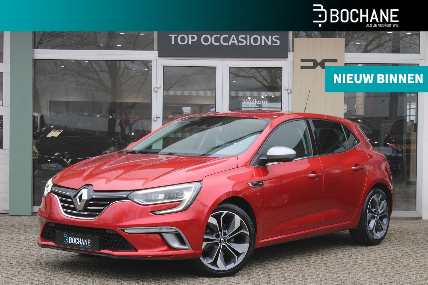 Renault Mégane - 1.2 TCe GT-Line Parkeersensoren voor plus achter | Trekhaak |  Navigatiesysteem - AutoWereld.nl