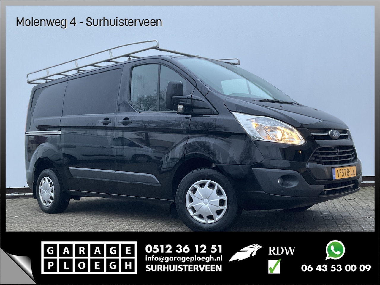 Ford Transit Custom - 270 2.0 TDCI L1H1 Navi Cam Imperiaal Trekhaak Airco Euro6 - AutoWereld.nl