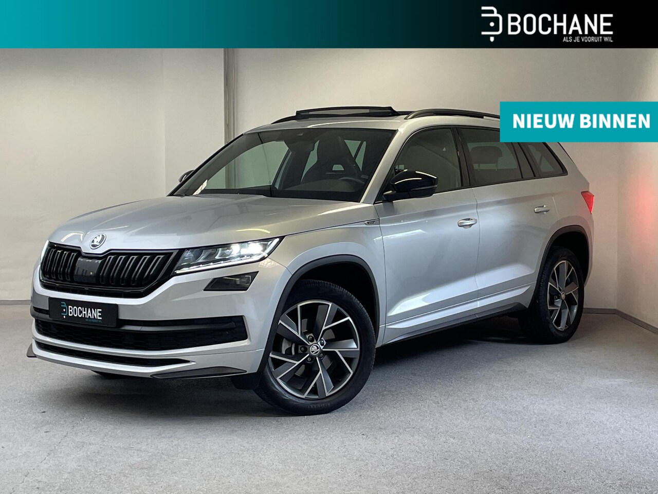 Skoda Kodiaq - 1.5 TSI Sportline 7p. | TREKHAAK | PANO | KEYLESS | ACC | CANTON | - AutoWereld.nl