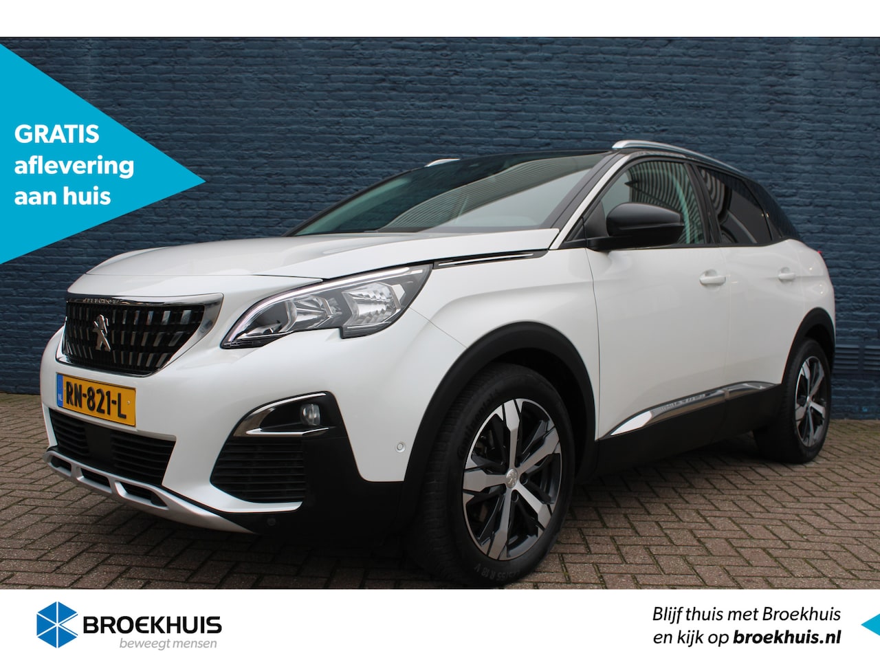 Peugeot 3008 - SUV 1.2 PureTech 130pk Première | Navigatie | Black Diamond | Elektrische achterklep | Gri - AutoWereld.nl