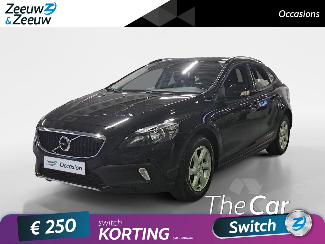 Volvo V40 Cross Country - 1.5 T3 Momentum | Automaat | Trekhaak | Stoelverwarming | Clima - AutoWereld.nl