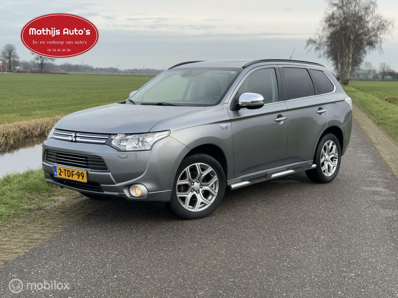 Mitsubishi Outlander - 2.0 PHEV Instyle+ Leder nette staat! - AutoWereld.nl