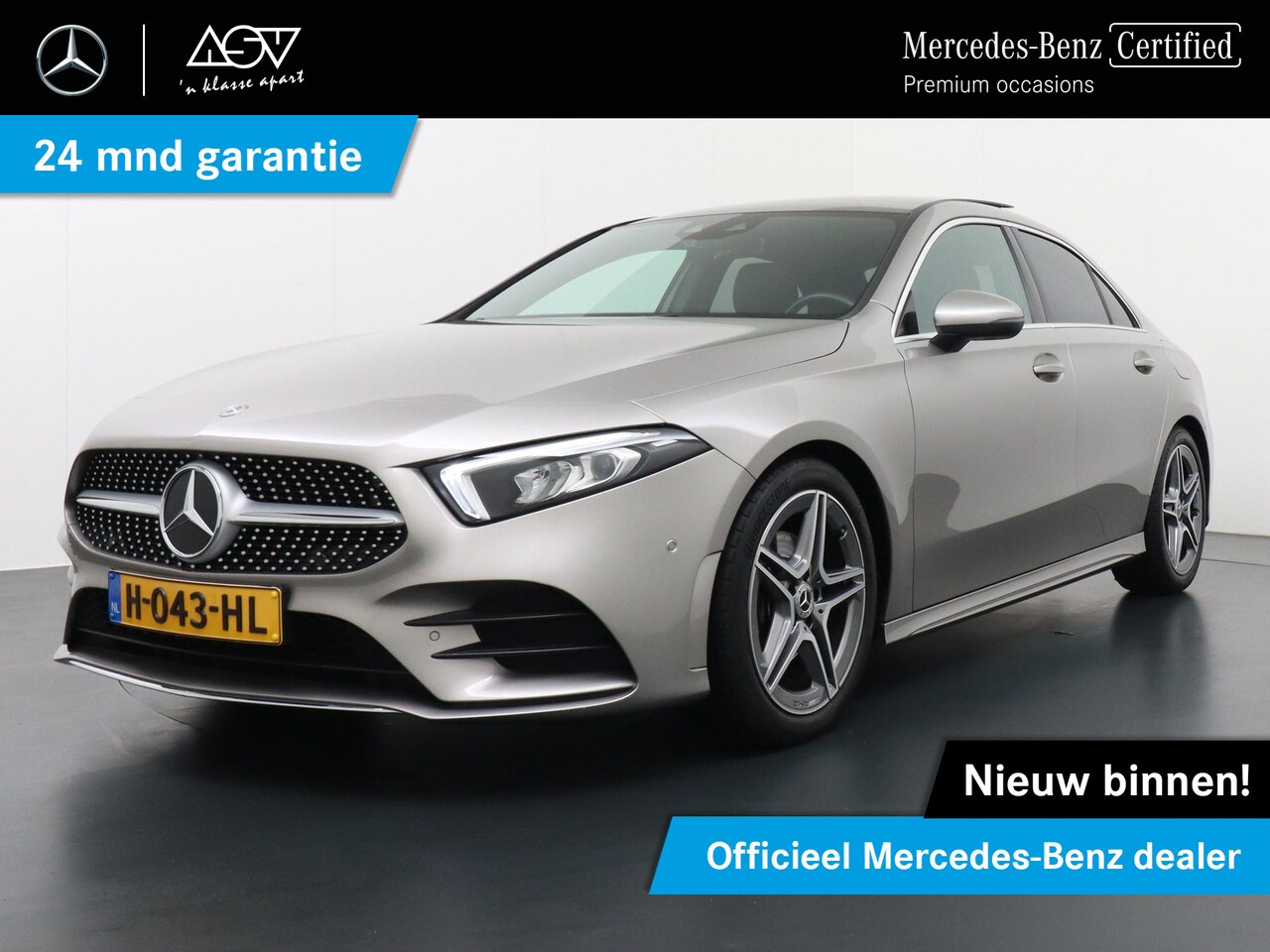 Mercedes-Benz A-klasse - 180 AMG Business Solution | Panorama - Schuifdak | Trekhaak Wegklapbaar | Augmented Realit - AutoWereld.nl