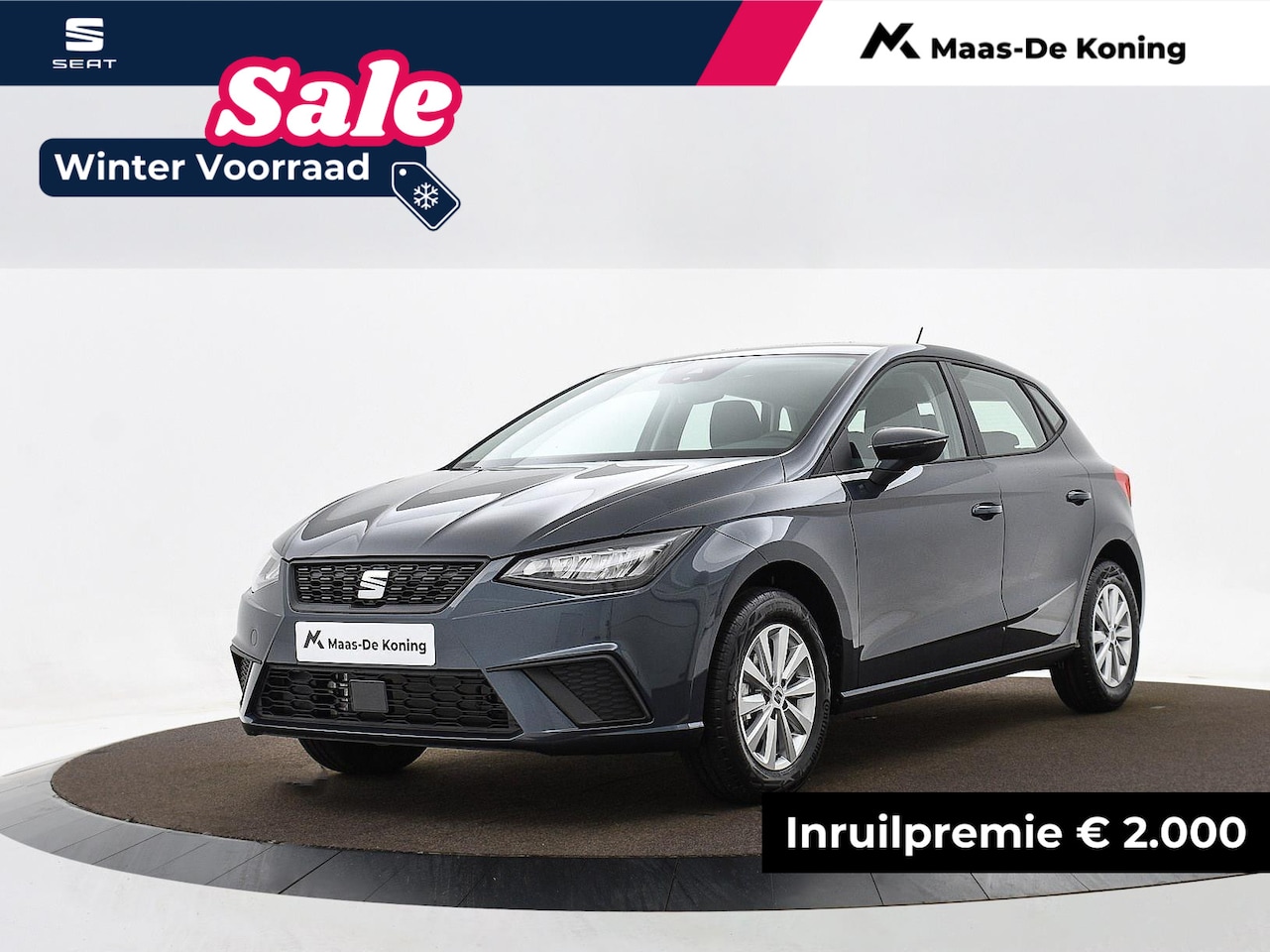 Seat Ibiza - Style 1.0 70 kW / 95 pk TSI 5 Deurs | PRIVATELEASE 349,- PER MAAND!! - AutoWereld.nl