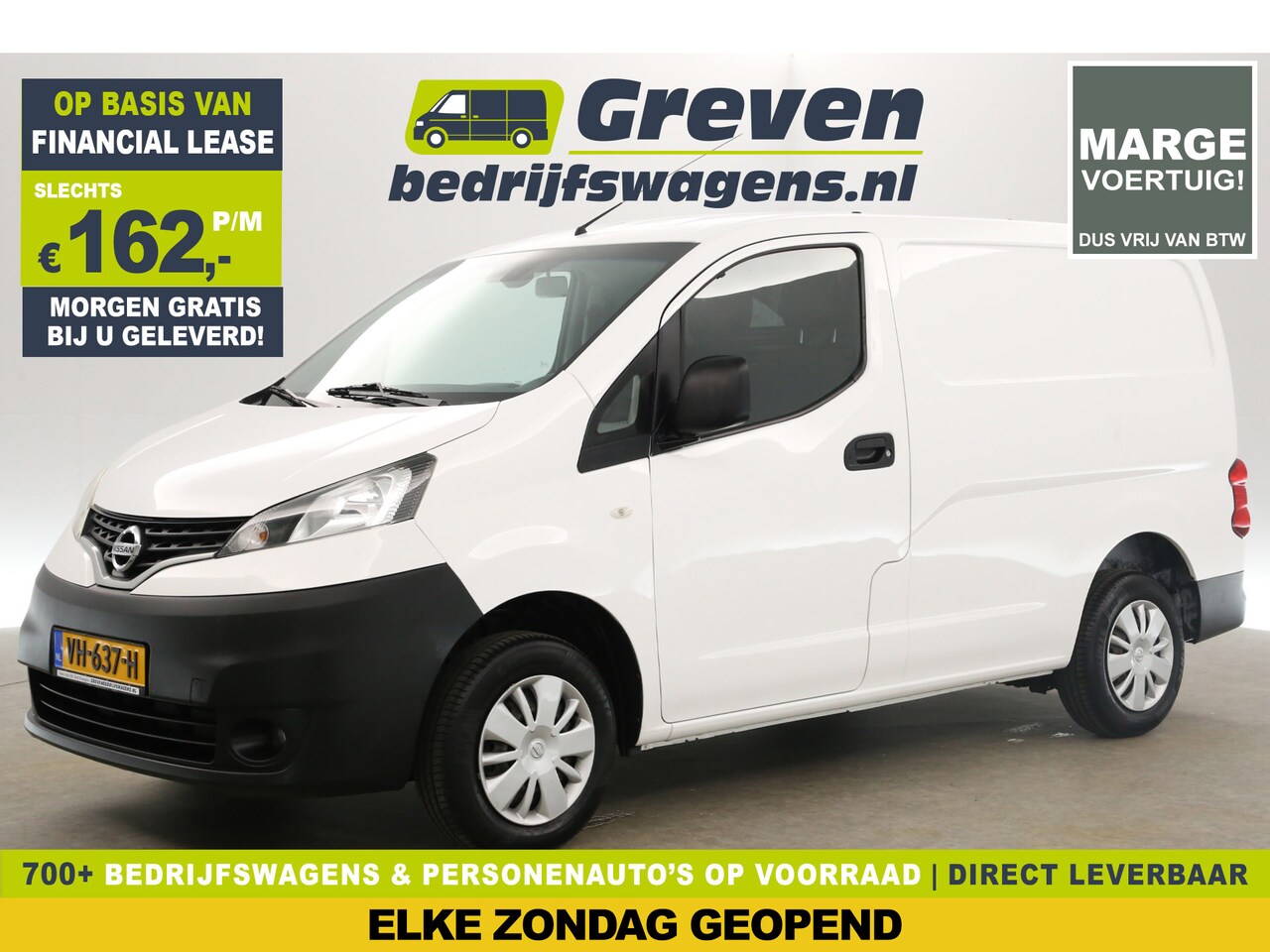 Nissan NV200 - 1.5 dCi L1H1 Marge | Airco Camera Cruise Navigatie Elektrpakket Trekhaak - AutoWereld.nl