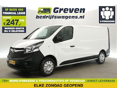 Opel Vivaro - 1.6 CDTI L2H1 Airco Cruise PDC Navigatie 3 Persoons LED Elektrpakket Trekhaak