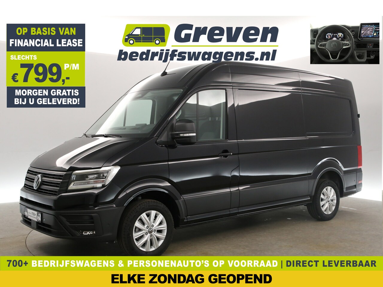 Volkswagen Crafter - 30 2.0 TDI DSG L3H3 Exclusive | FACELIFT MODEL!! NIEUW!! | BPM VRIJ | VIRTUAL COCKPIT CRUI - AutoWereld.nl