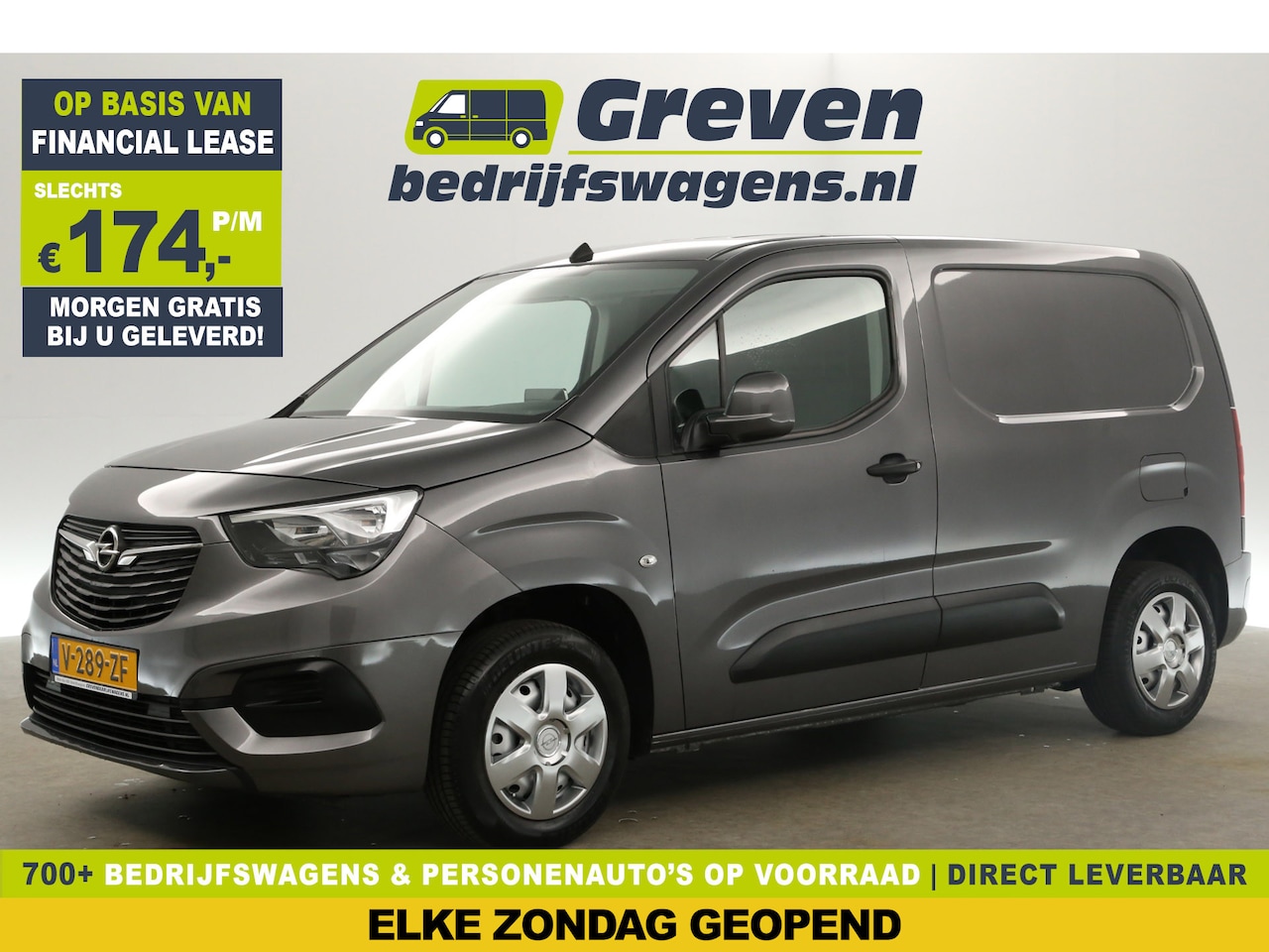 Opel Combo - 1.6D L1H1 Airco Cruise Carplay Navi Parkeersensoren Elektrpakket Schuifdeur - AutoWereld.nl