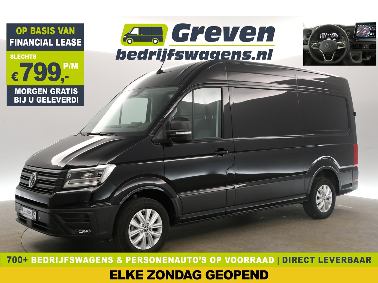 Volkswagen Crafter - 30 2.0 TDI DSG L3H3 Exclusive | FACELIFT MODEL!! NIEUW!! | BPM VRIJ | VIRTUAL COCKPIT CRUI - AutoWereld.nl