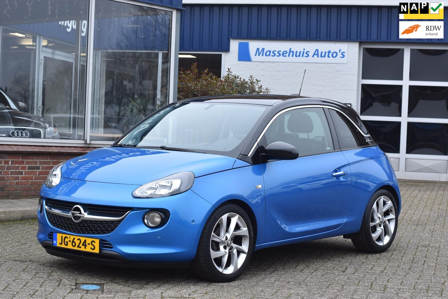 Opel ADAM - 1.0 Turbo Unlimited 90pk 90dkm Clima Cruise PDC 17" Nwe APK - AutoWereld.nl