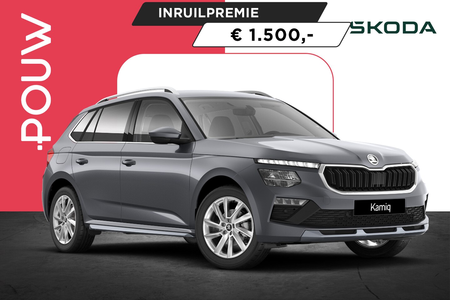 Skoda Kamiq - 1.0 TSI 115pk Business Edition | Trekhaak Uitklapbaar | 17" Velgen - AutoWereld.nl