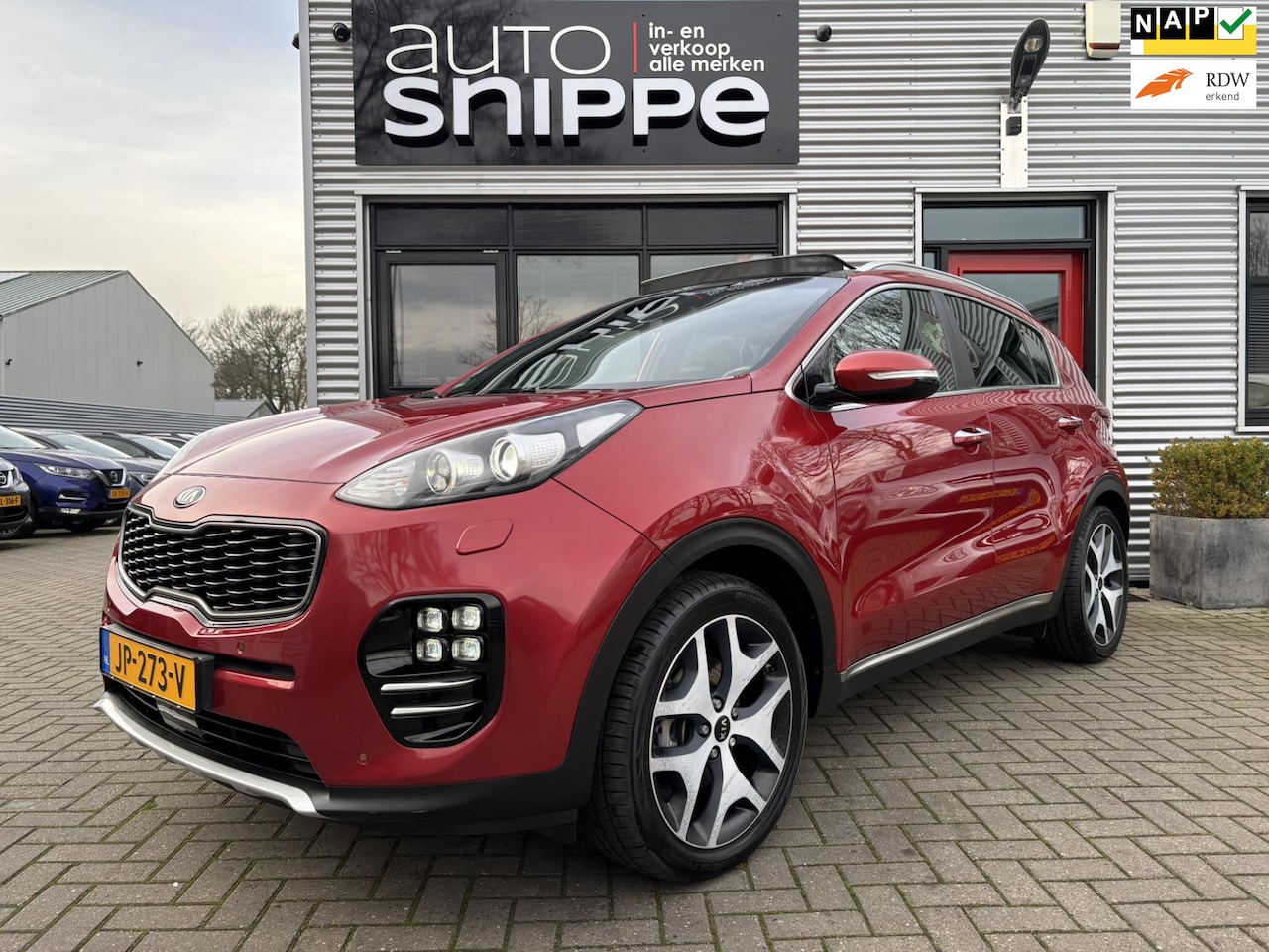 Kia Sportage - 1.6 T-GDI GT-Line PlusLine -STOELVERWARMING + KOELING-STUURVERWARMING-TREKHAAK-1900 KG TRE - AutoWereld.nl