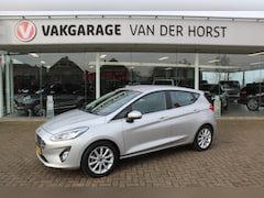 Ford Fiesta - 1.0-100pk EcoBoost Titanium 5drs. Uiterst nette, luxe en zuinige Fiesta. Voalautm. airco,