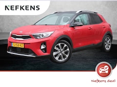 Kia Stonic - 100pk T-GDi DynamicPlusLine (1ste eig./Camera/Keyless/Climate/NAV./17"LMV/P.Glass)