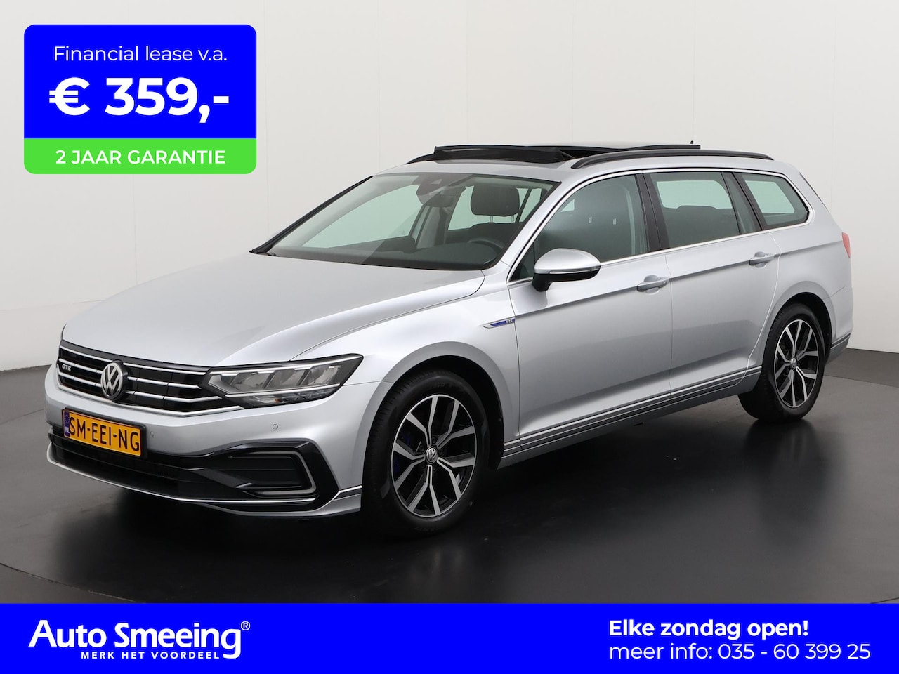 Volkswagen Passat Variant - 1.4 TSI PHEV GTE | Trekhaak | Panoramadak | Digital Cockpit  | Zondag Open! - AutoWereld.nl