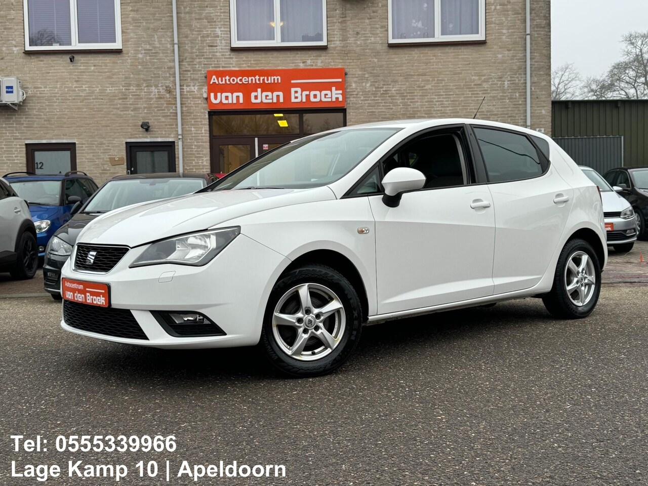 Seat Ibiza - 1.4 Style Airco Cruise Ctr Stoelverwarming Pdc Lmv Elec Pakket Nw Apk - AutoWereld.nl