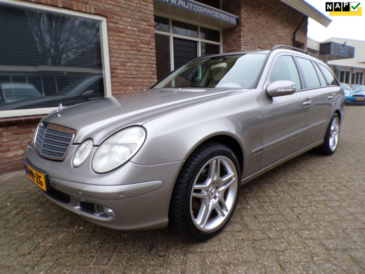 Mercedes-Benz E-klasse Combi - 200 K. Classic Leder / 7 Persoons - AutoWereld.nl