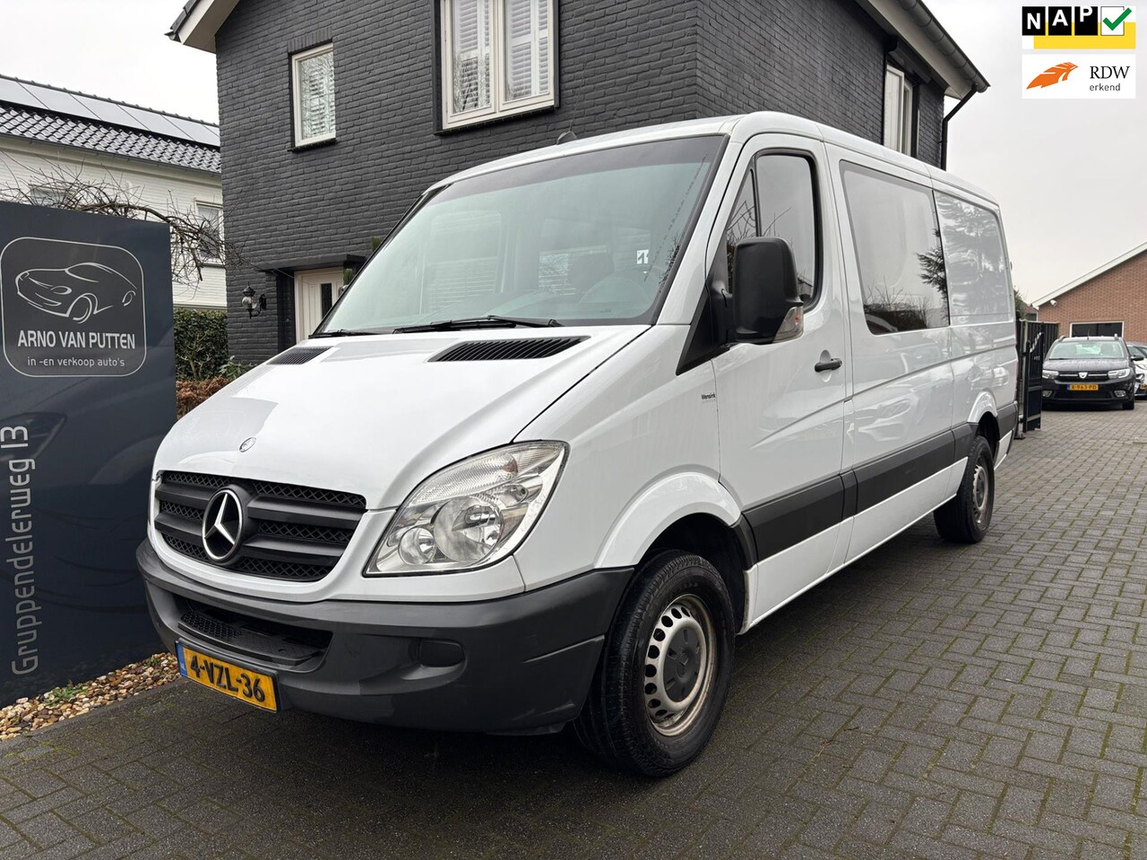 Mercedes-Benz Sprinter - 313 CDI L2 Dubbele Cabine - AutoWereld.nl