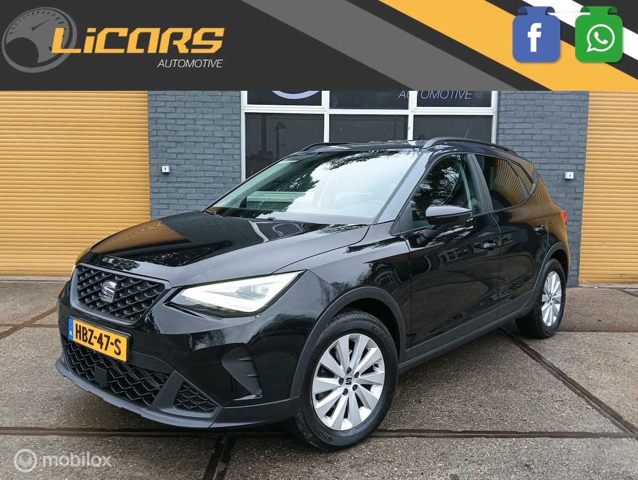 Seat Arona - 1.0 TSI DSG Leder/navigatie/ecc/LED - AutoWereld.nl