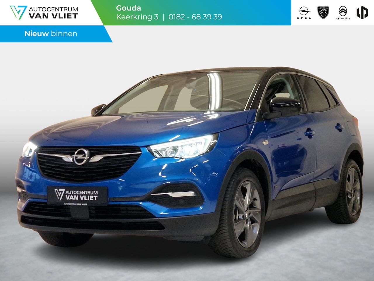 Opel Grandland X - 1.6 Turbo Hybrid Elegance Navigatie | Parkeersensoren voor en achter | Apple Carplay/Andro - AutoWereld.nl