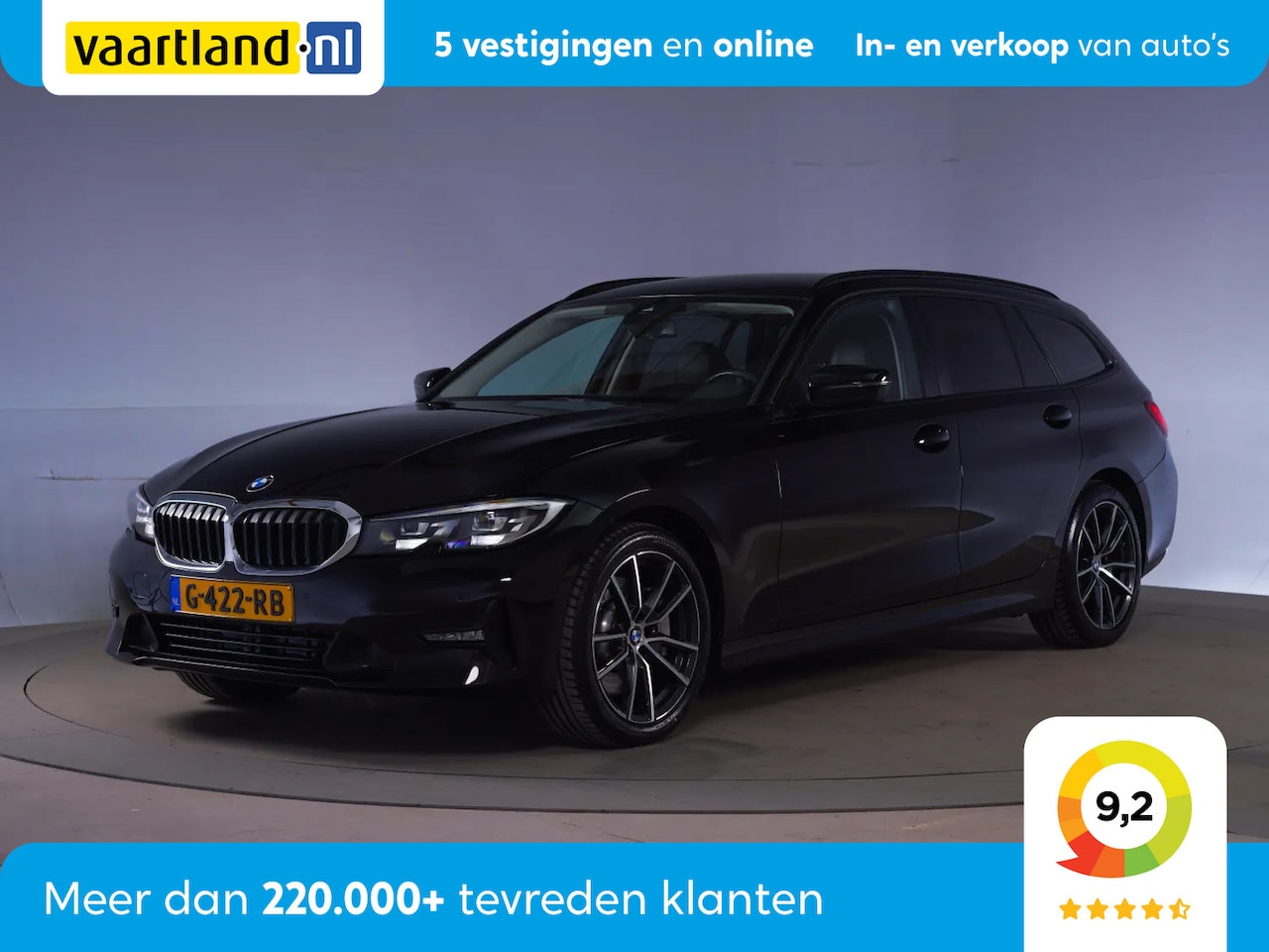 BMW 3-serie Touring - 330i Executive Edition Aut [ Leder Nav Privacy glas ] - AutoWereld.nl