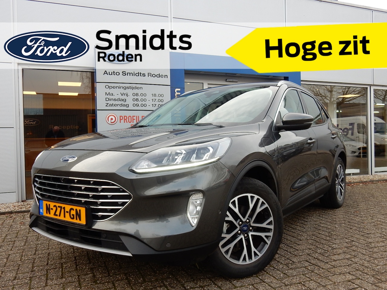 Ford Kuga - 2.5 PHEV Titanium | Trekhaak | Winter Pack | Adapt. cruise | 18-inch | 1e eigenaar | - AutoWereld.nl