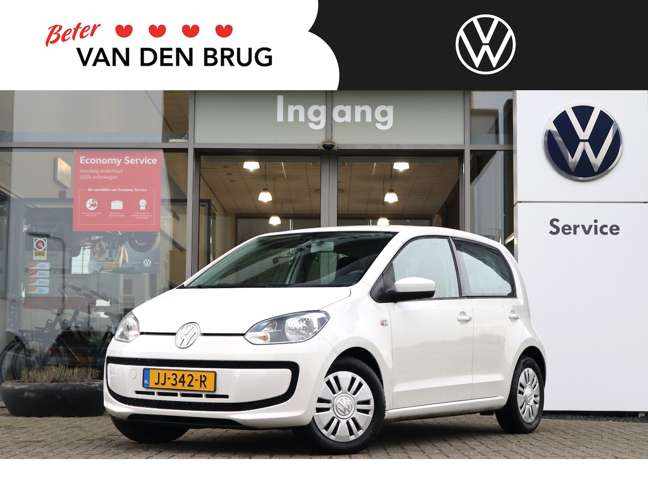 Volkswagen Up! - 1.0 60 pk move up! BlueMotion | Airco | Elektrische Ramen | 5 Deuren | Nederlandse Auto | - AutoWereld.nl